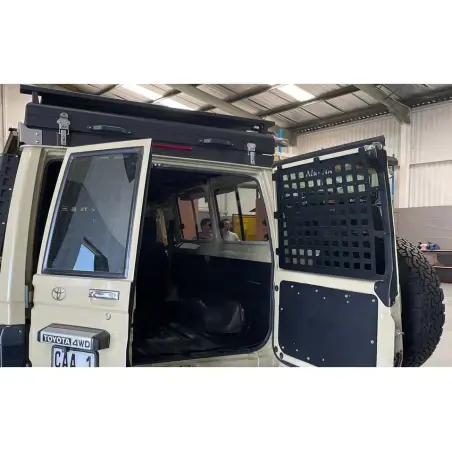 Plaques Molle pour portes arrière Toyota GRJ 78 Alu-Cab